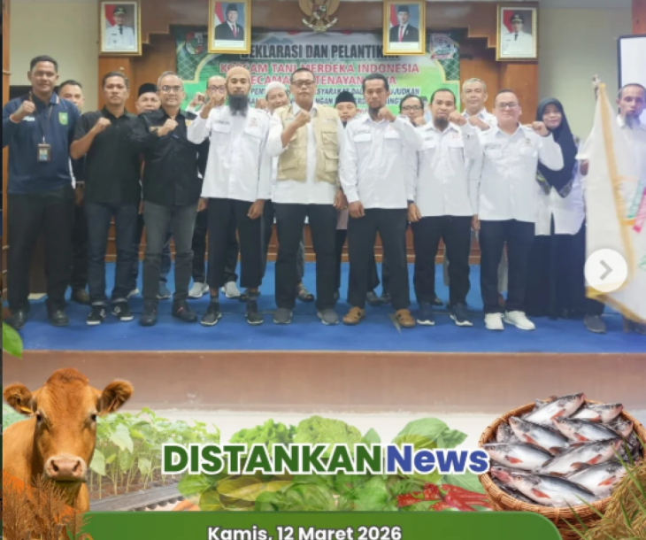 Deklarasi dan Pelantikan Korcam Tani Merdeka Indonesia Kecamatan Tenayan Raya, Perkuat Sinergi Pertanian