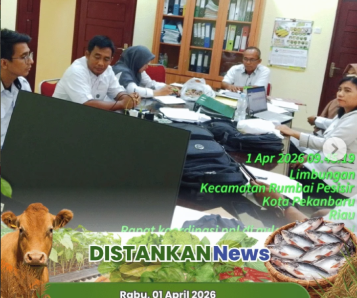 Rapat Koordinasi Penyuluh Pertanian Lapangan (PPL) BPP Rumbai