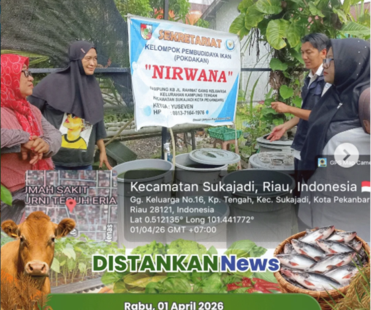 Anjangsana & Pendataan Produksi Budidaya Ikan dalam Ember (Budikdamber)