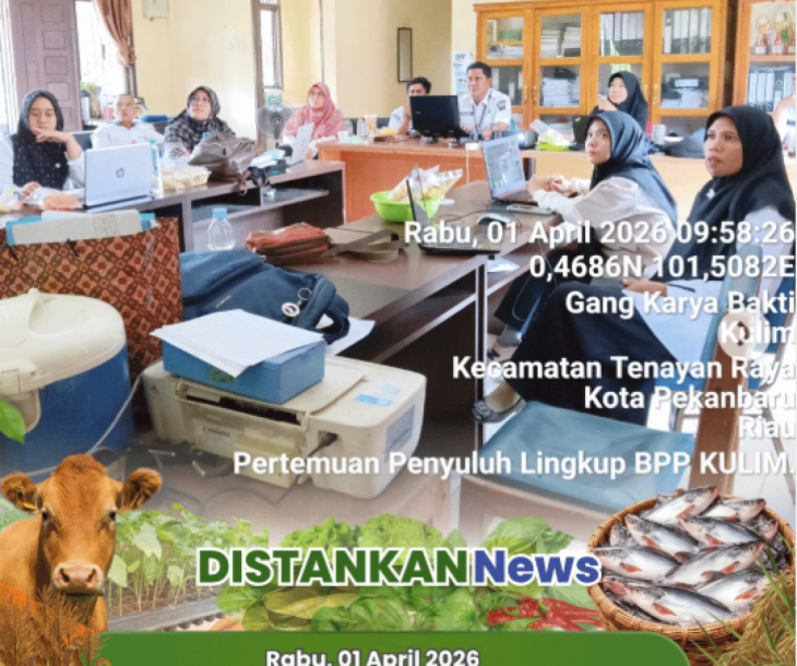 Rapat Koordinasi Penyuluh Pertanian BPP Kulim