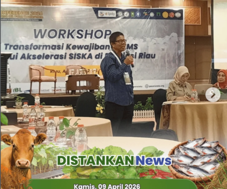 Workshop Transformasi Kewajiban FPKMS melalui akselerasi SISKA (Sistem Integrasi Sapi dan Kelapa Sawit) di Provinsi Riau
