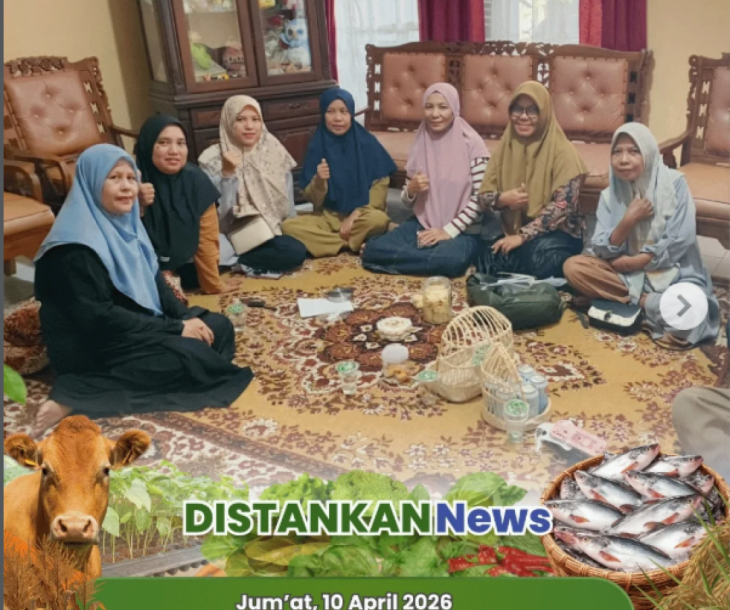 Diseminasi Informasi Pertanian telah dilaksanakan bersama Kelompok Wanita Tani (KWT) Seruni Harmoni