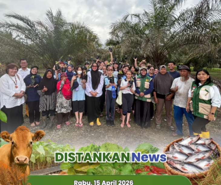 Kunjungan Edukatif (Field Trip) dan Pendampingan Lapangan ke lahan Kelompok Tani Ketahanan Pangan bersama siswa SMP Guang Ming