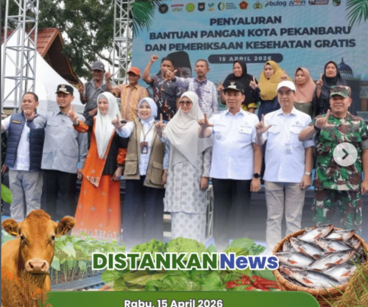 Penyaluran bantuan pangan kepada masyarakat yang membutuhkan