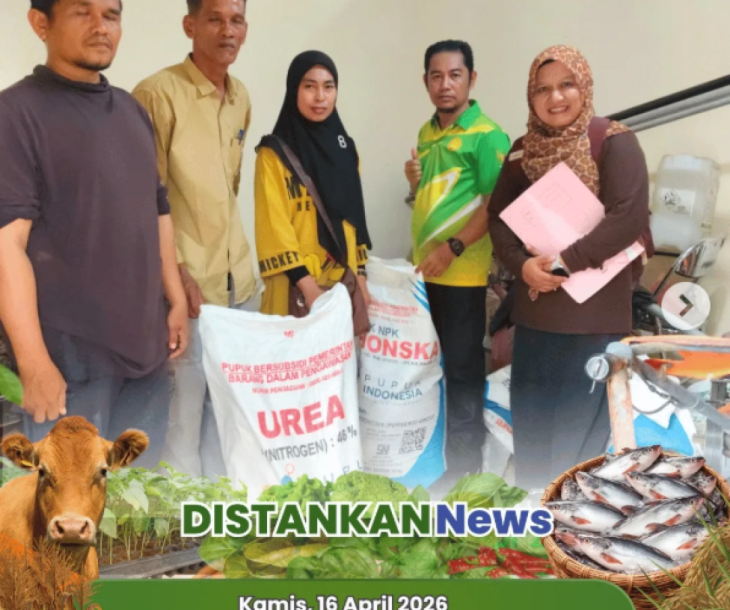 Monitoring, verifikasi, dan validasi pupuk bersubsidi telah dilaksanakan di Kelurahan Simpang Baru