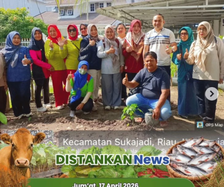 Gotong Royong PKK Kecamatan Sukajadi Sambut Lomba AKU HATINYA PKK Tingkat Kota Pekanbaru