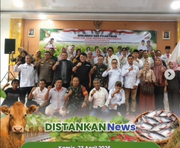 Anjangsana & Monitoring Lahan Poktan Tani Mandiri