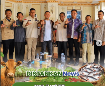 Anjangsana & Monitoring Lahan Poktan Tani Mandiri
