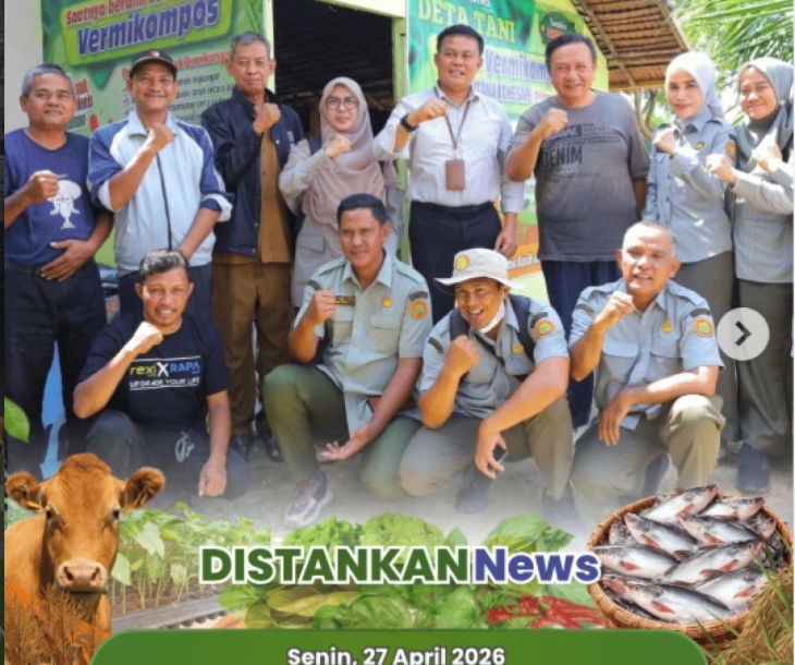 Kunjungan langsung ke lokasi budidaya cacing vermicompost Duta Tani di Kelurahan Mentangor