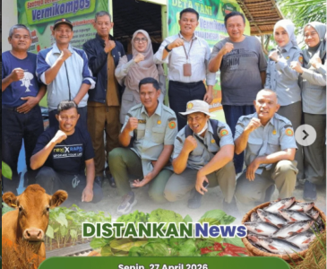 Anjangsana di Poktan Katon Jaya
