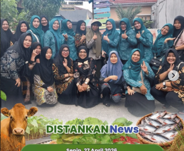 Anjangsana ke Kelompok Tani Punak, Kelurahan Sungai Sibam