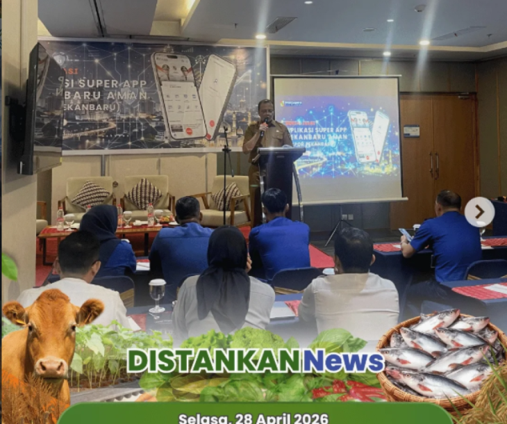 Menghadiri Sosialisasi Super App Pekanbaru Aman (Lapor Pekanbaru)