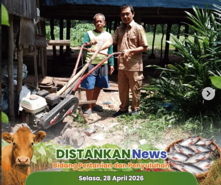 Pendampingan Alsintan ke Poktan Fajar Jaya