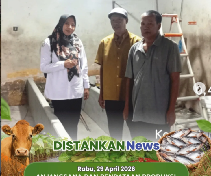 Anjangsana & Pendataan Produksi Pembenihan Patin di UPR Tangkerang Barat