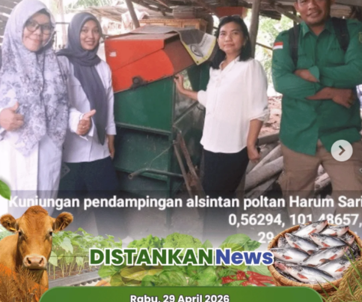 Pendampingan Alsintan Poktan Harum Sari Jaya