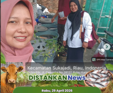 Anjangsana & Pendampingan Alsintan Poktan Inti Jaya