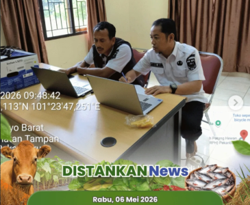 Verifikasi dan validasi (verval) penebusan pupuk bersubsidi telah dilaksanakan di Kecamatan Tuah Madani
