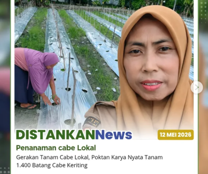 Penyuluh Pertanian melaksanakan kunjungan anjangsana perorangan