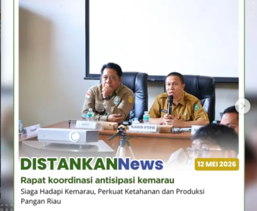 Anjangsana ke lahan Poktan Unedo, Kel. Simpangbaru