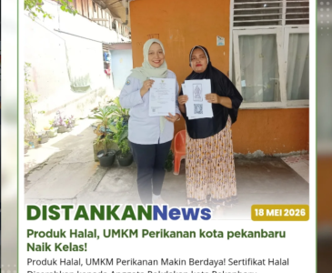 Monitoring dan evaluasi rekomendasi Nomor Kontrol Veteriner (NKV) di tiga tempat usaha di Kota Pekanbaru