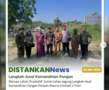 Pemeriksaan antemortem untuk memastikan seluruh ternak dalam kondisi sehat dan layak dikurbankan