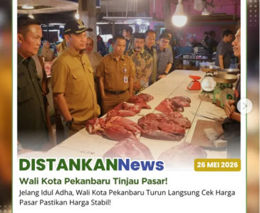 Sapi Kurban Bantuan Presiden RI Resmi Diserahterimakan di Kota Pekanbaru