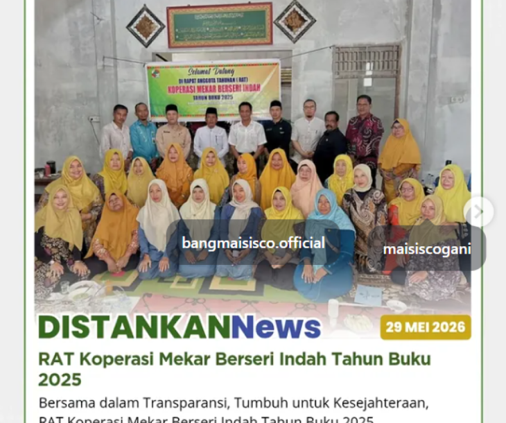 RAT Koperasi Mekar Berseri Indah Tahun Buku 2025