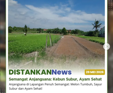 Anjangsana pendampingan bantuan ternak kambing ke Poktan Sumber Rezeki