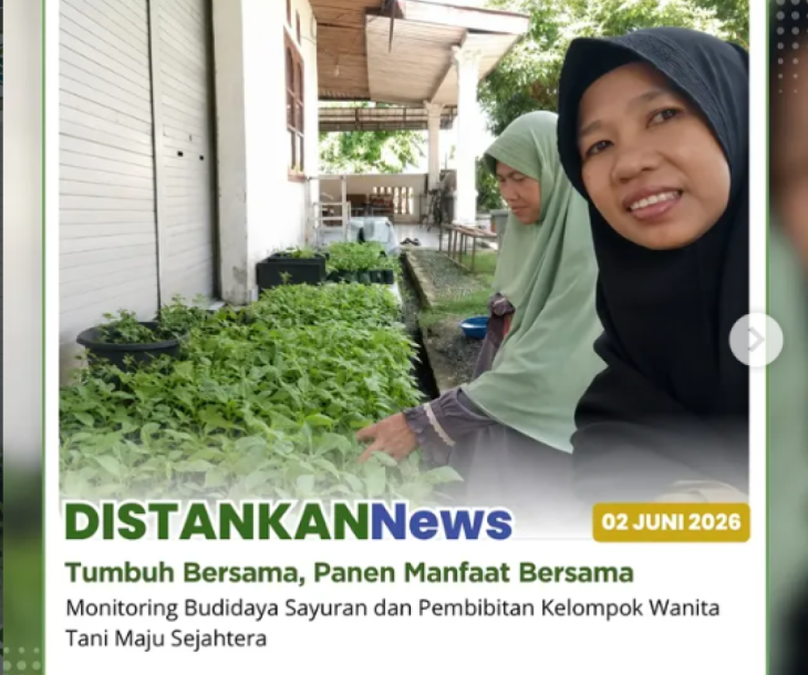 Anjangsana di KWT Maju Sejahtera