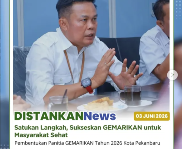 Rapat Koordinasi Usulan Program Kampung Nelayan Merah Putih (KNMP) Provinsi Riau yang dilaksanakan secara virtual