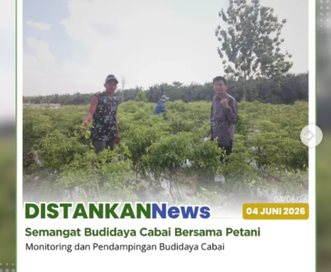 Penyerahan bibit pohon kepada UPTD Pembenihan dan Pembibitan Dinas Pertanian dan Perikanan Kota Pekanbaru