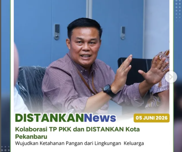 Tim Penggerak PKK Kecamatan menjalin sinergi dan kolaborasi bersama Distankan