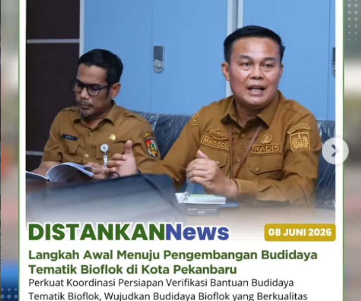Persiapan verifikasi bantuan Budidaya Tematik Bioflok