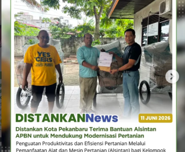Monitoring komoditas pertanian serta pemetaan/poligon lahan di KWT Asta Maju Bersama