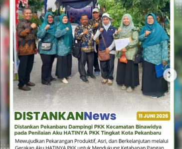 Pusat Kesehatan Hewan (Puskeswan) Tampan terus memberikan pelayanan kesehatan hewan kepada masyarakat