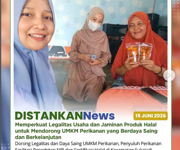 Pendampingan penerbitan Nomor Induk Berusaha (NIB) dan sosialisasi sertifikasi halal