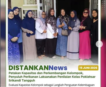 Mendampingi Ketua TP PKK Kota Pekanbaru Tinjau Aku Hatinya PKK Kecamatan Sail