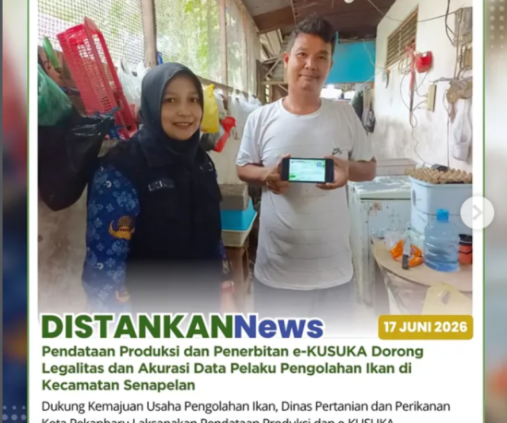 Pendataan Produksi dan Penerbitan e-KUSUKA