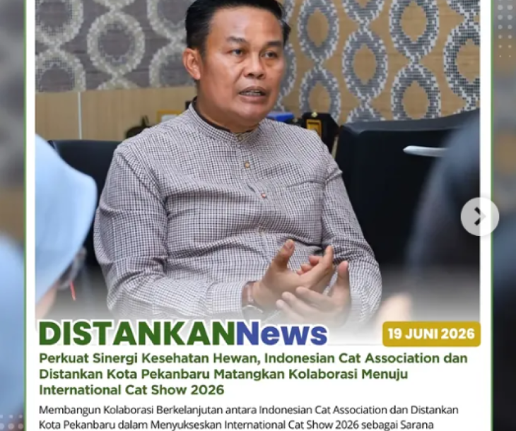 Koordinasi dan memperkuat sinergi menjelang pelaksanaan International Cat Show 2026