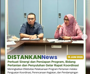 Mendampingi Kelompok Tani Penjemputan Benih Padi Unggul
