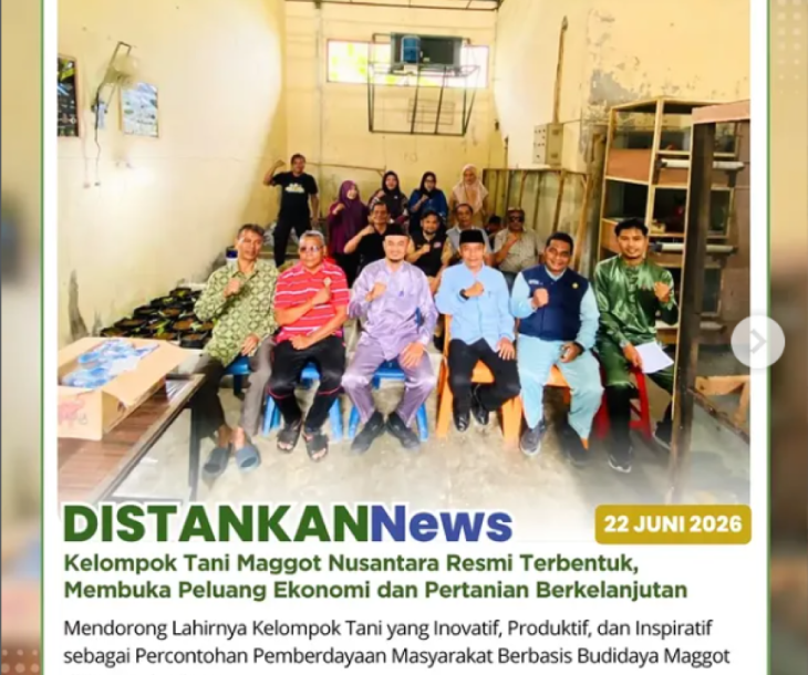 Pemberdayaan Masyarakat Berbasis Budidaya Maggot di Kota Pekanbaru