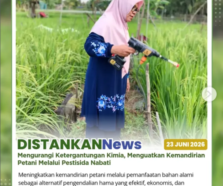 Anjangsana di Poktan Ketahanan Pangan, Kelurahan Tanjung Rhu