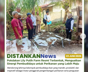 Anjangsana di lahan jagung pipil Poktan Prima Jaya