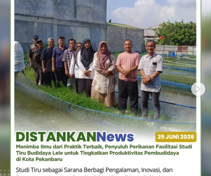 Penyuluh Perikanan Fasilitasi Studi Tiru Budidaya Lele