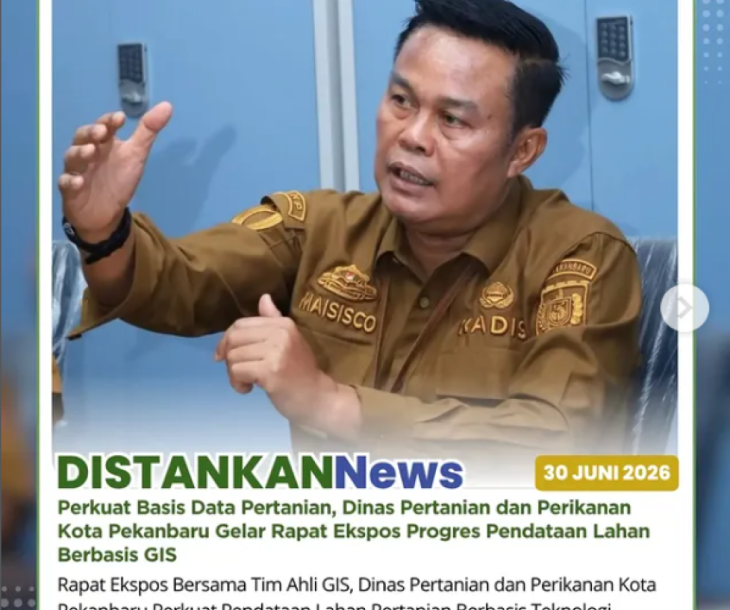 Rapat ekspos bersama tim tenaga ahli Geographic Information System (GIS)