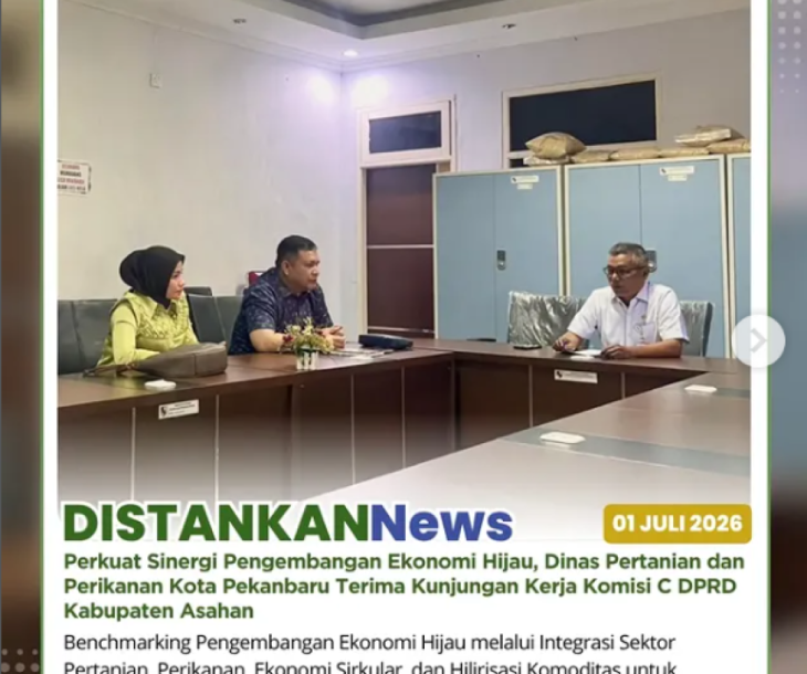 Kunjungan Kerja Komisi C DPRD Kabupaten Asahan dalam rangka benchmarking dan diskusi mengenai pengembangan Ekonomi Hijau (Green Economy)