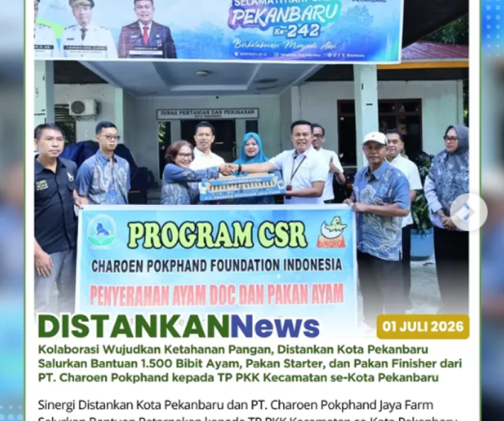 Program Corporate Social Responsibility (CSR) PT Charoen Pokphand Indonesia