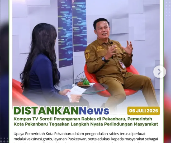 Kompas TV Soroti Penanganan Rabies di Pekanbaru