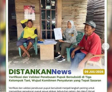 Mendampingi budidaya tanaman melon di Rutan Sialang Bungkuk