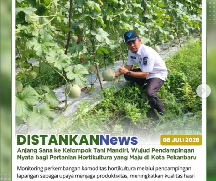 Anjang Sana ke Kelompok Tani Mandiri